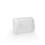Jiaxing bulk transparent 80g 100g 5oz 200g 250g empty plastic containers 4oz 300g candle cookie storage jars with screw top