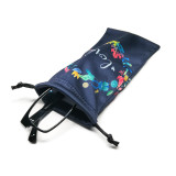 Newly printing microfiber sunglass cloth pouch bag