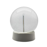 Cheap plastic photo insert snow ball