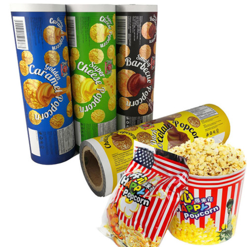 2021 High Quality Professional Custom Food Grade Opp vmpet Cpp Cling Flim Food Wrap Stretch Plastic Film For Popcorn chips