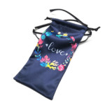 Newly printing microfiber sunglass cloth pouch bag