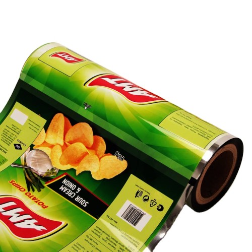 2021 High Quality Professional Custom Food Grade Opp vmpet Cpp Cling Flim Food Wrap Stretch Plastic Film For Popcorn chips