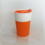 Bone China personalised coffee keep mug coffee mugs ceramic coffee mugs with plastic lid