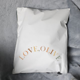 Wholesale Custom Logo Printed Compostable Poly Plastic Postage Bag 6x9 10x13 12x15 Poly Mailers Mailing Bags