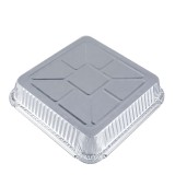 Square Microwave Tin Foil Containers/Food Aluminium Foil Containers