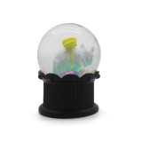 Cheap mini cat snow globes with water