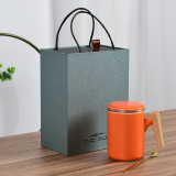 stock ceramic mug cups and mugs coffee coffee cup  with tea infuser