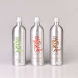wine aluminum bottle empty 750ml metal aluminum 350ml aluminum wine bottle with pp neck