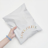 Wholesale Custom Logo Printed Compostable Poly Plastic Postage Bag 6x9 10x13 12x15 Poly Mailers Mailing Bags