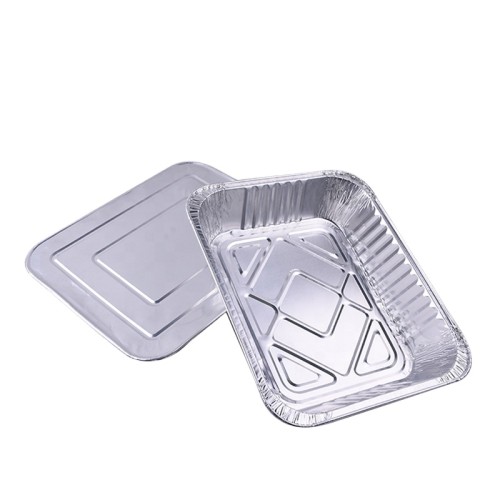 Kitchen Use Large Microwave Aluminium Foil Container