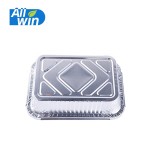 700ml Aluminium Foil 8011 Food Grade Disposable Aluminum Foil Container/Lunch Box/Baking Pan