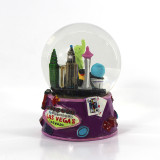 custom snowglobe sculpture snow ball resin water ball