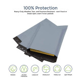 Self Sealing Adhesive Postal Mailing Envelopes Delivery Shipping Plastic Mailer Large Polymailers Custom Grey Poly Mailer