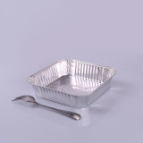 OEM ODM Cooking Cake Mold Square Foil Pan Household Kitchen Outdoor Camping Take-Out Bbq Plate Food Container