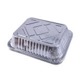 Disposable Aluminium Turkey Tray With Lid Aluminum Foil Food Packaging Container Manufacturer