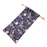 Modern style transfer printing RPET microfiber spectacle bag glasses pouch