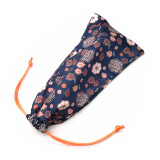 Modern style transfer printing RPET microfiber spectacle bag glasses pouch