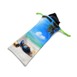 Custom Logo Printed Microfiber Eyeglasses Sunglasses Glasses bag pouch