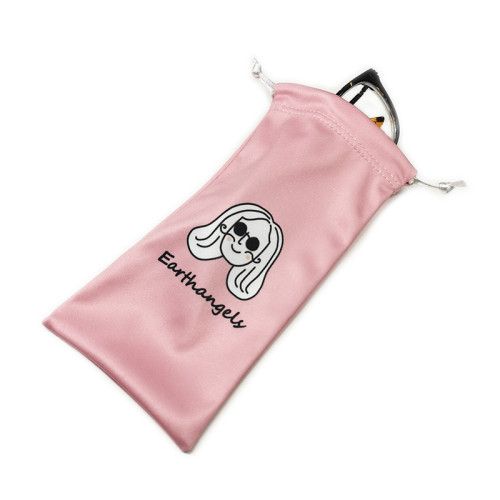 Custom Logo Printed Soft Microfiber Eyeglasses Pouches Bags