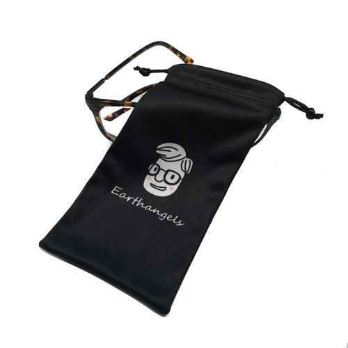 Custom Printing Soft Microfiber Packing Pouches Bags for Eyeglasses