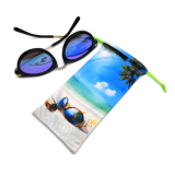 Custom Logo Printed Microfiber Eyeglasses Sunglasses Glasses bag pouch