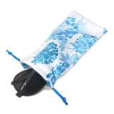 Custom Logo Printed Microfiber Sunglasses Bags