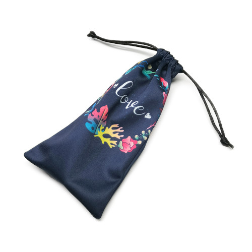 Newly printing microfiber sunglass cloth pouch bag