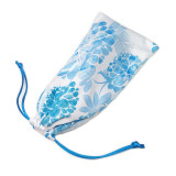 Custom Logo Printed Microfiber Sunglasses Bags