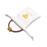 Custom velvet Jewelry Packaging Bag drawstring Pouch with logo