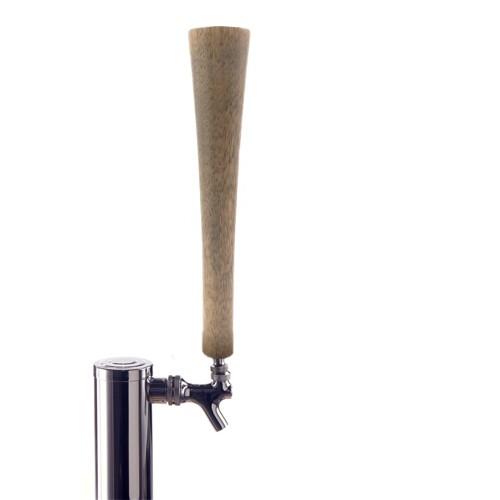 wooden beer tap handle