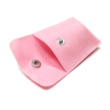 Wholesale Custom envelope double sided velvet bag pouch jewelry bag