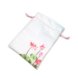 Wholesale Customized Double-sized Velvet Jewelry Drawstring Pouch Bag Suede Small Gift bag