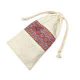 Custom Cotton with Microfiber Fabric Soft Eyeglasses Bag Pouch