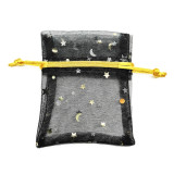 Small Drawstring Gauze Pouch Bag for Jewelry