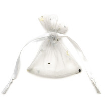 Wholesale Cheap Bags Customized Organza Drawstring Gift pouches