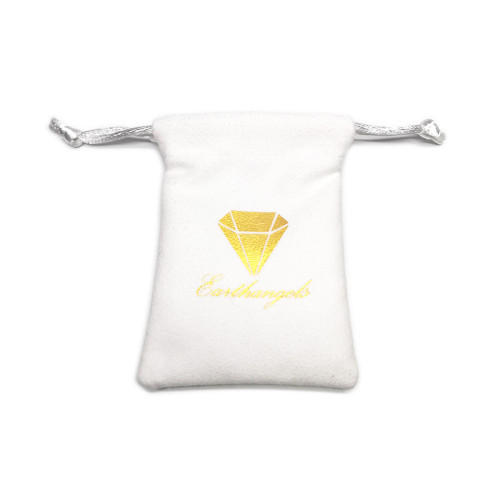 Custom velvet Jewelry Packaging Bag drawstring Pouch with logo