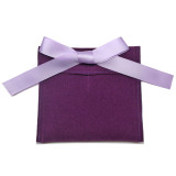 Jewelry packing bag pouch with ribbon envelope velvet jewelry pouch