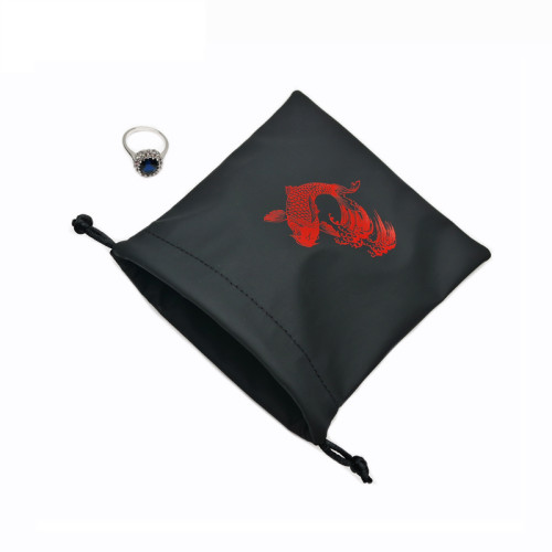 PU leather jewelry bag pouch
