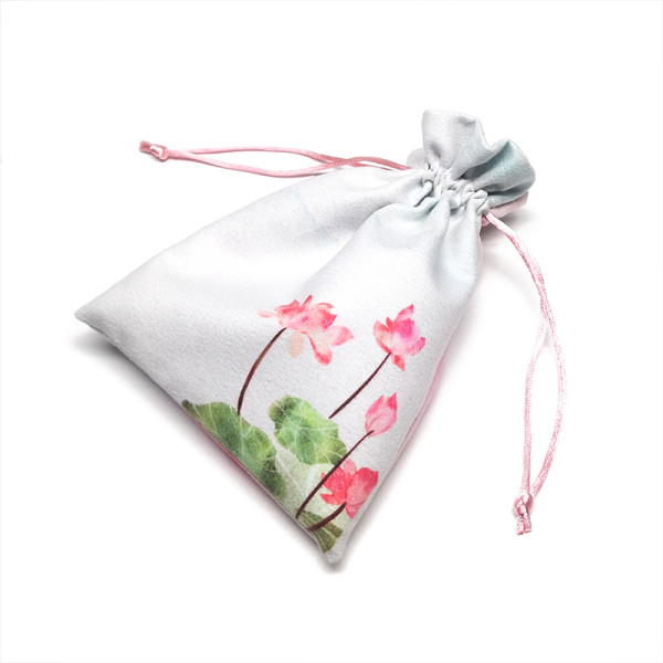 Wholesale Customized Double-sized Velvet Jewelry Drawstring Pouch Bag Suede Small Gift bag