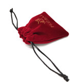 Wholesale Custom Print Velvet Jewelry Drawstring Pouch Small Gift bag