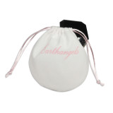 Luxury velvet jewelry packing bag pouch with logo