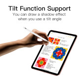 Battery indication Palm Rejection Touch Stylus Pencil pen for iPad apple pro with tilt magnetic function