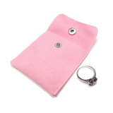 Wholesale Custom envelope double sided velvet bag pouch jewelry bag