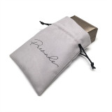 custom dust proof Small Drawstring gifts Velvet jewelry bag pouch