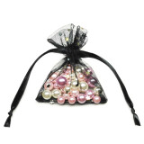 Customized Logo Cheap Organza Storage Gift Pouch Drawstring Bag