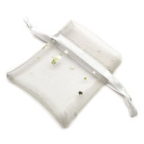 Customized Logo Cheap Organza Storage Gift Pouch Drawstring Bag