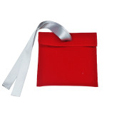 Jewelry packing bag pouch with ribbon envelope velvet jewelry pouch