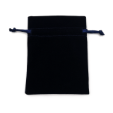Custom Colorful Small Velvet Jewelry Pouches Bags with Drawstrings