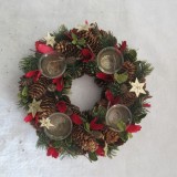 Artificial wholesale high grade festival christmas wreaths
