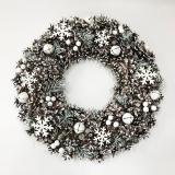 Home Decoration Pinecone Wreath Indoor and Out Door Deco Top Grade Christmas Foam and Natural Pine Cone SY Xmas 1 Color 100boxes